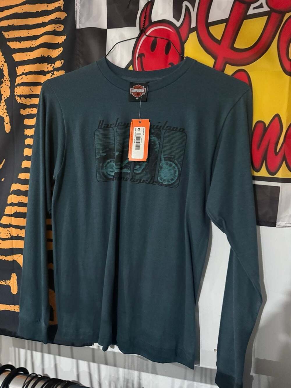 Harley-Davidson Woman’s Long Sleeve Tshirt Size XS